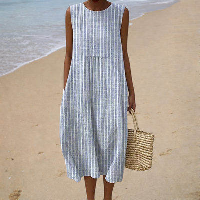 Robe d’Été Confortable Sans Manches