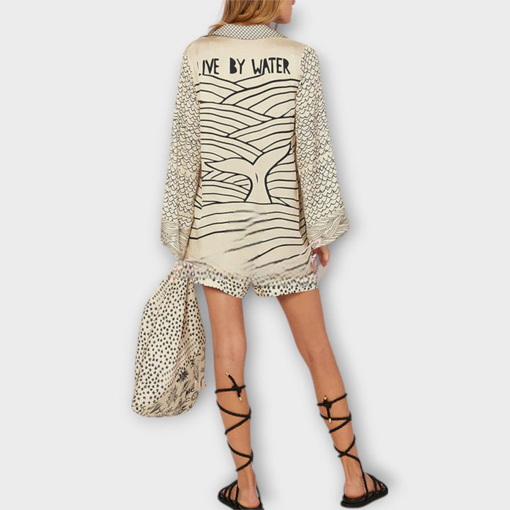 Siandra - Robe Détendue de Plage