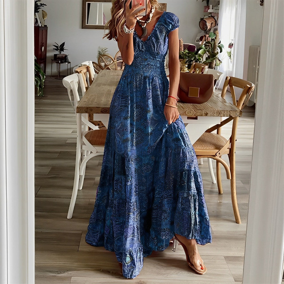 Kaida - Robe Boho Élégante
