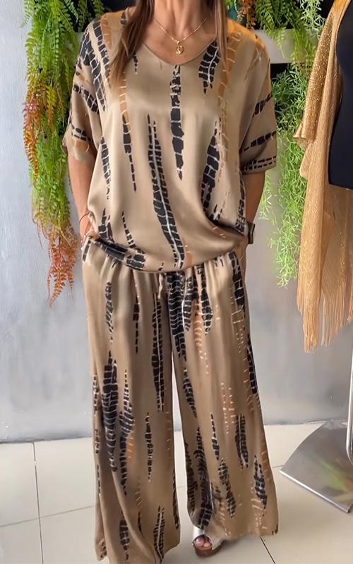 Marie - Ensemble Imprimé Décontracté