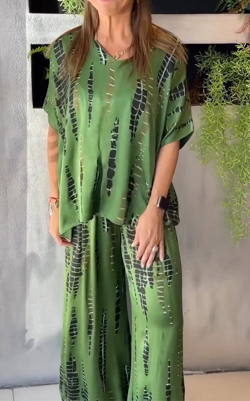 Marie - Ensemble Imprimé Décontracté