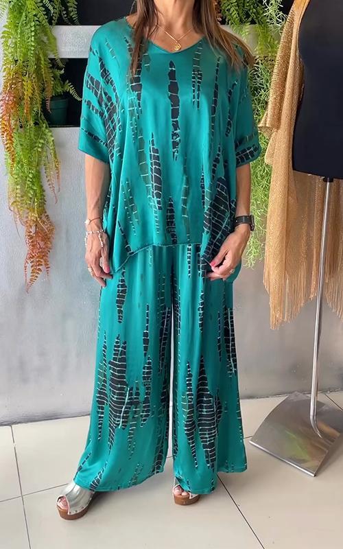 Marie - Ensemble Imprimé Décontracté